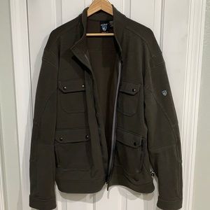 Men’s, jacket, Kuhl, carbon, dark green